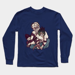 Kny-Daki and Gyutaro Long Sleeve T-Shirt